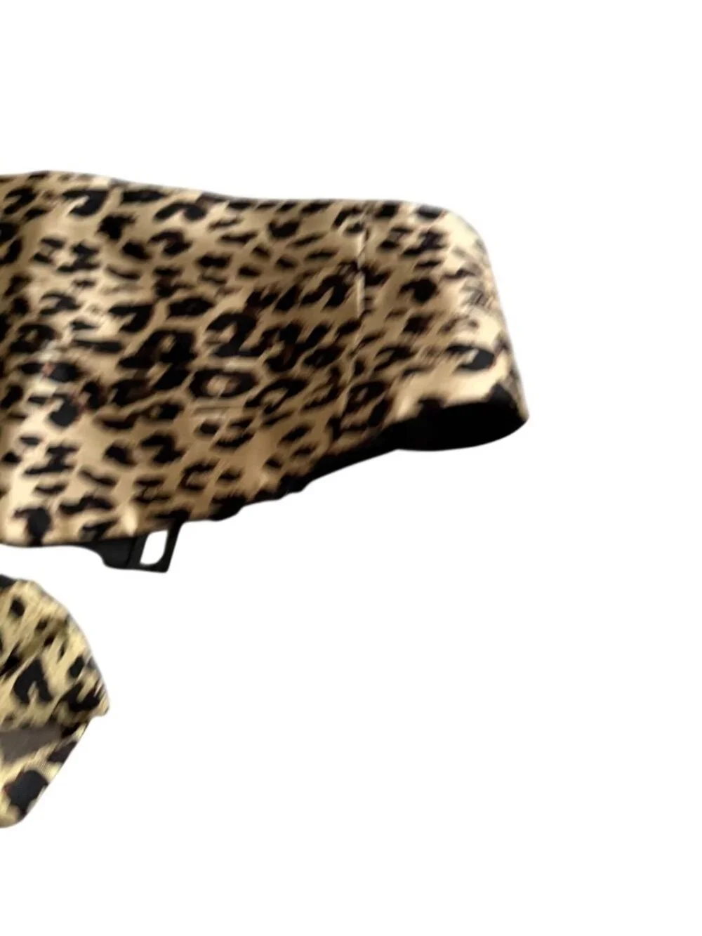 BRENT MORGAN Animal Print 100% Silk Cummerbund and Bow Tie